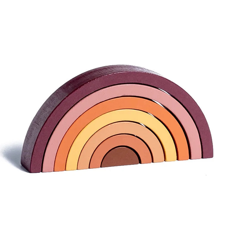 Montessori wooden puzzle “Rainbow”