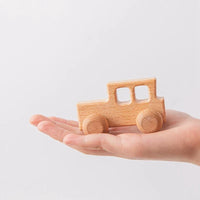 Montessori toy with wheels