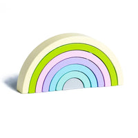 Montessori wooden puzzle “Rainbow”