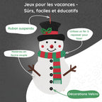 Montessori snowman