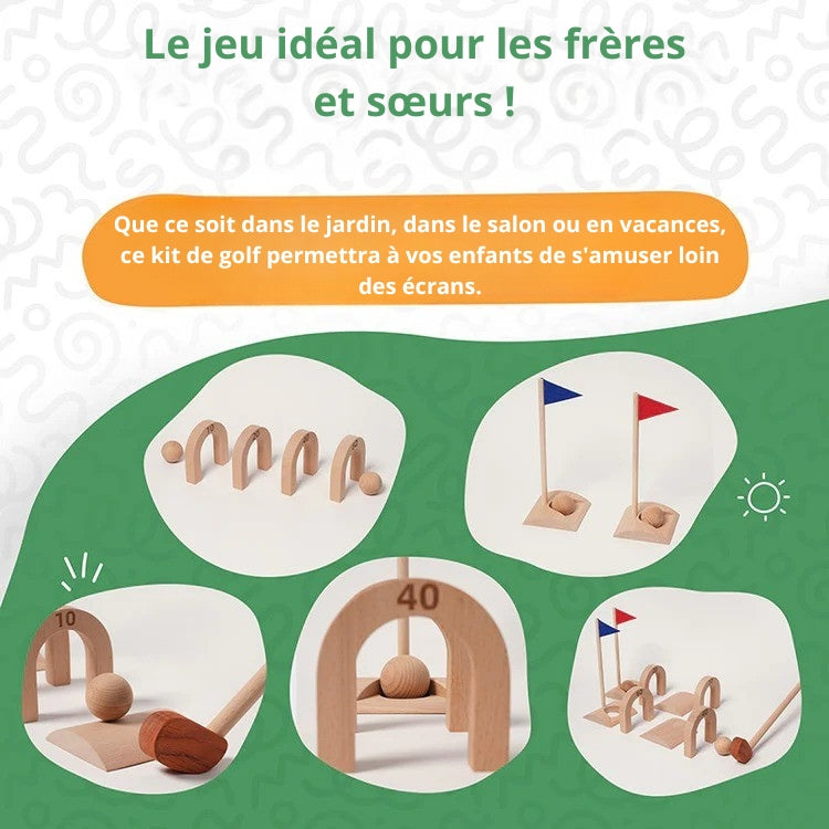 Montessori golf set