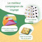 Magnetic Tangram Montessori Book