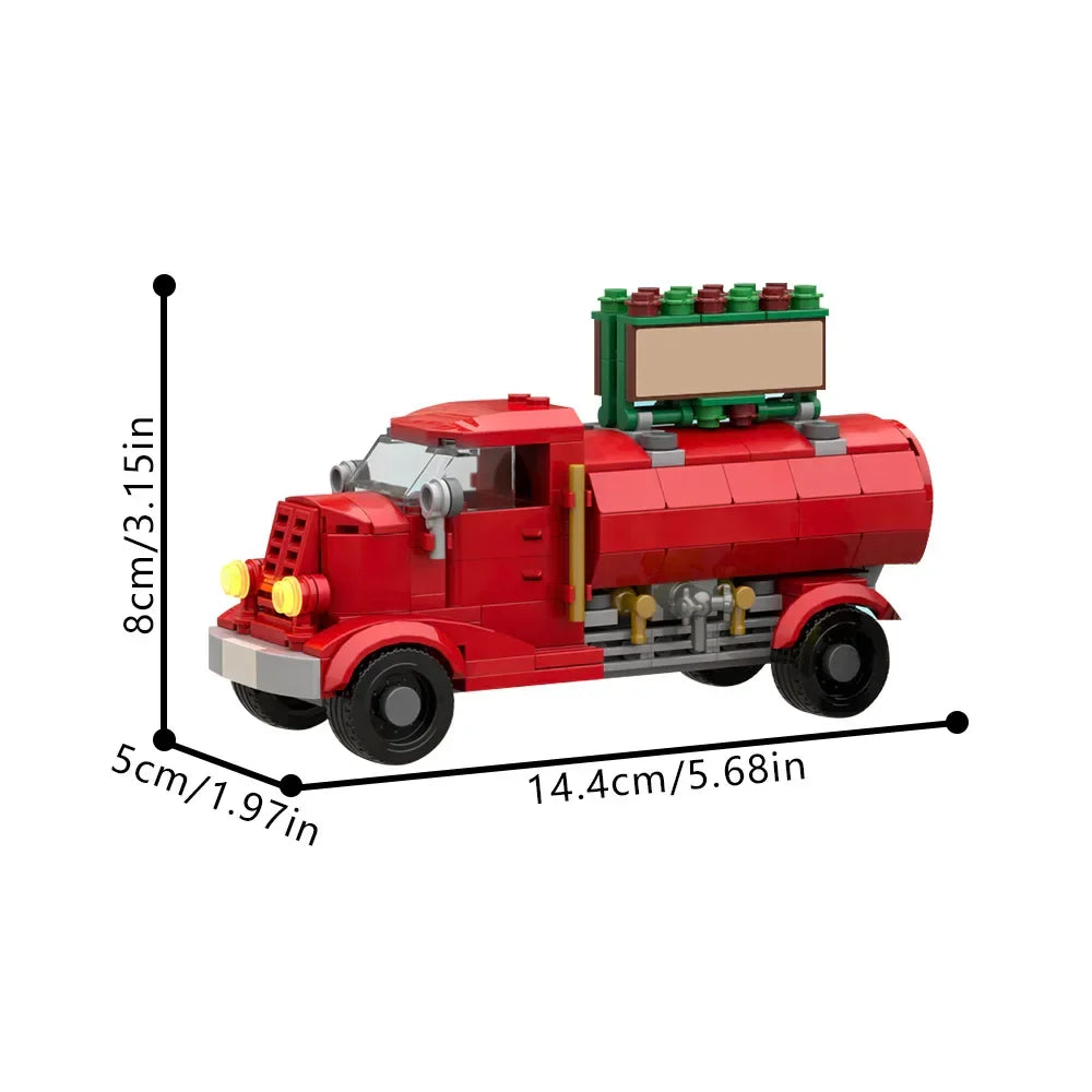 Montessori Christmas building blocks