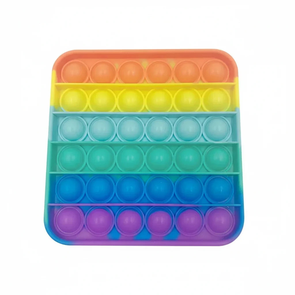 Set of 4 Pop-it silicone toys in Montessori style