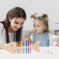 Montessori puzzle made from fish bones
