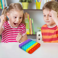 Set of 4 Pop-it silicone toys in Montessori style