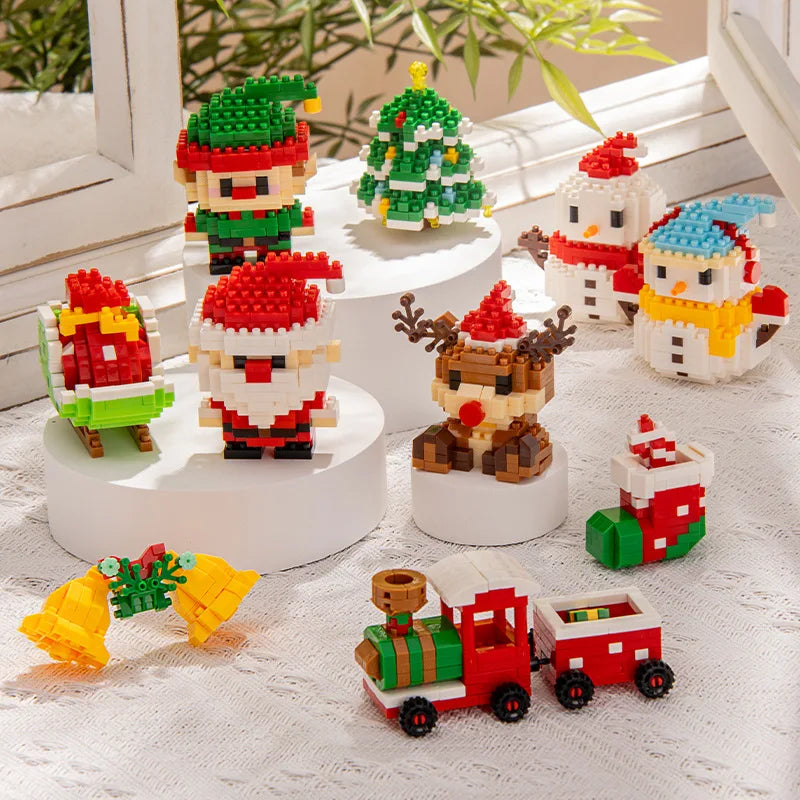 Montessori Christmas figures
