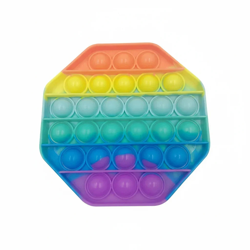 Set of 4 Pop-it silicone toys in Montessori style