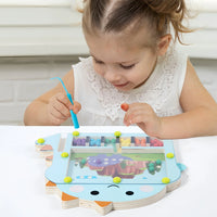 Montessori Magnetic Dinosaur Game