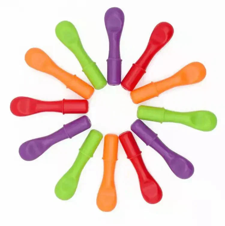 Montessori hedgehog game to promote fine motor skills