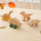 Montessori toy with wheels