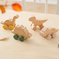 Montessori toy with wheels