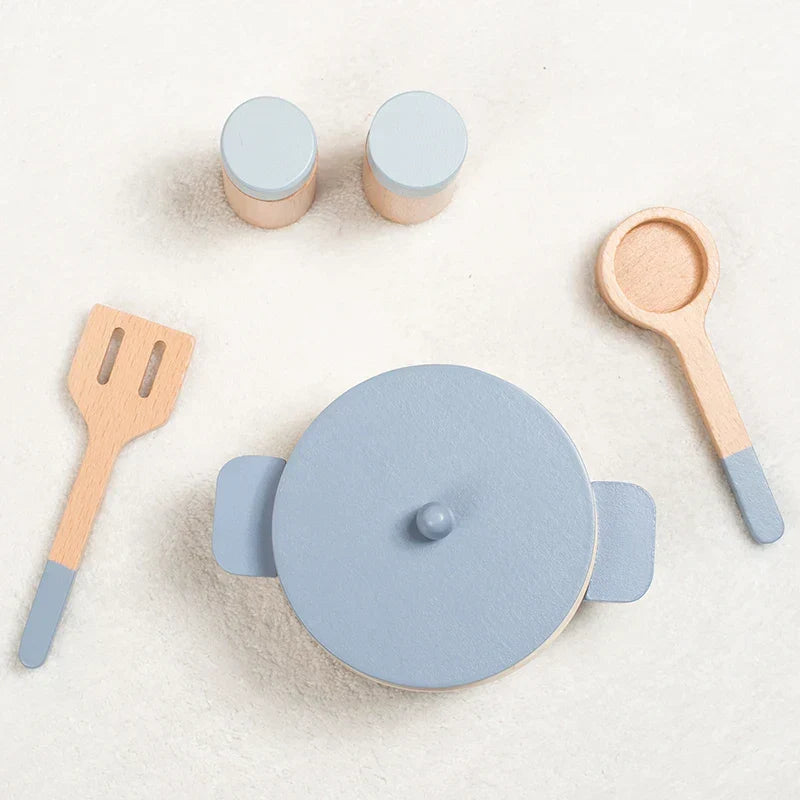 Montessori miniature kitchen set