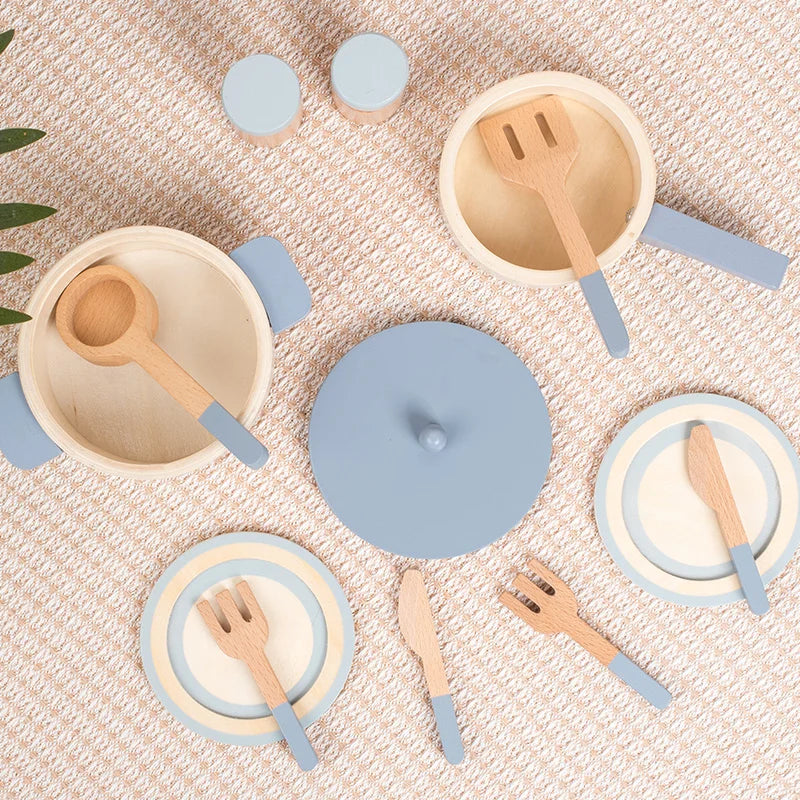 Montessori miniature kitchen set