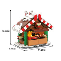 Montessori Christmas building blocks