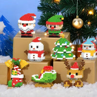 Montessori Christmas figures