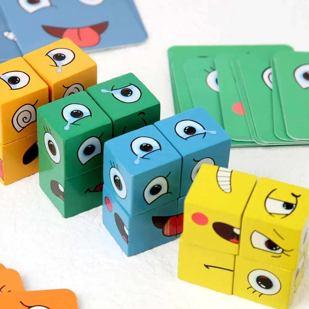 Montessori puzzle for language development in toddlers