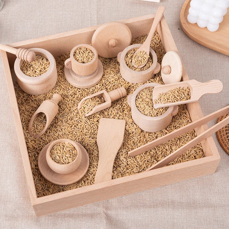 Montessori wooden toys