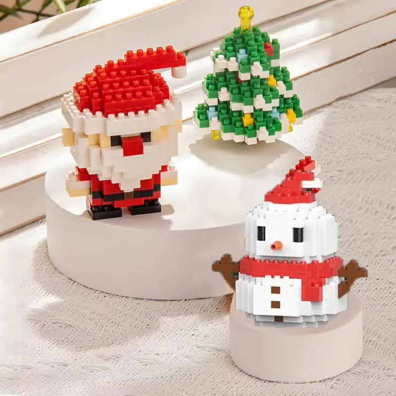 Montessori Christmas figures