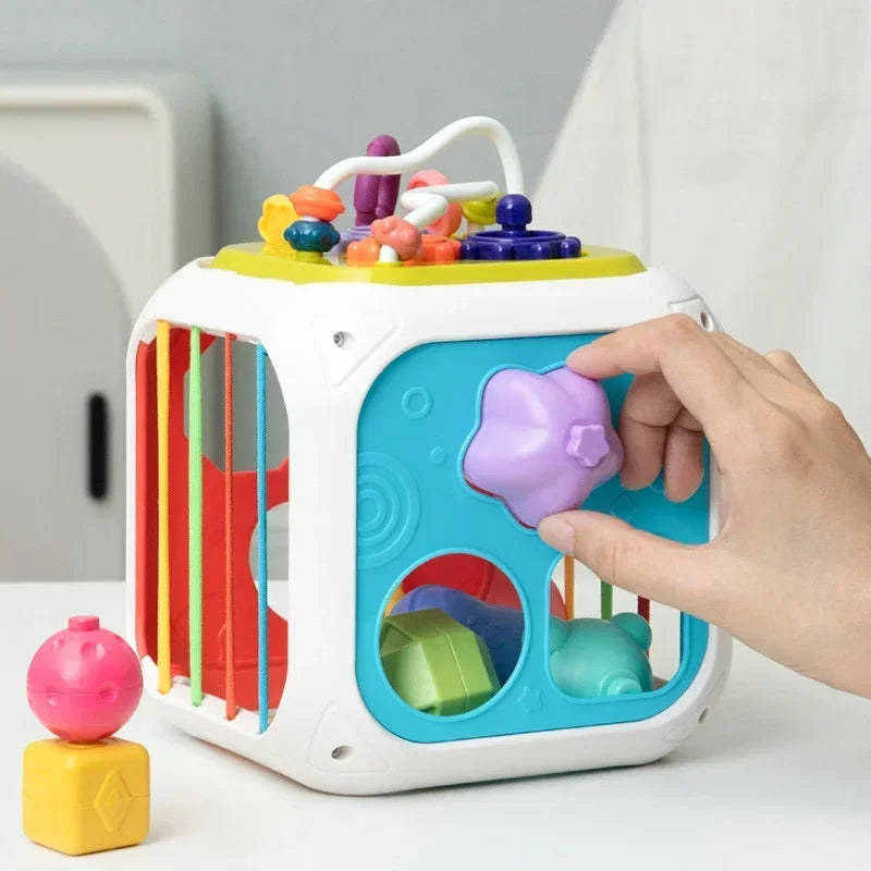 Montessori development cube