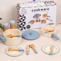 Montessori miniature kitchen set