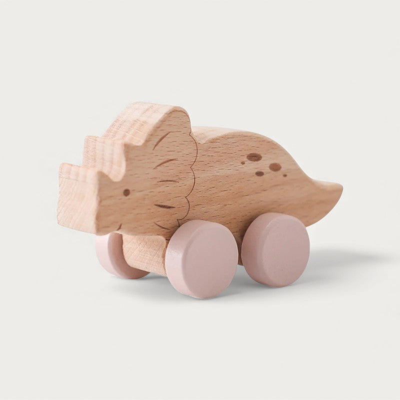 Montessori toy with wheels