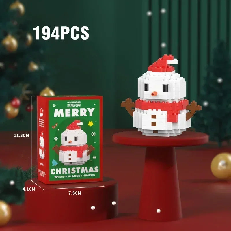 Montessori Christmas figures