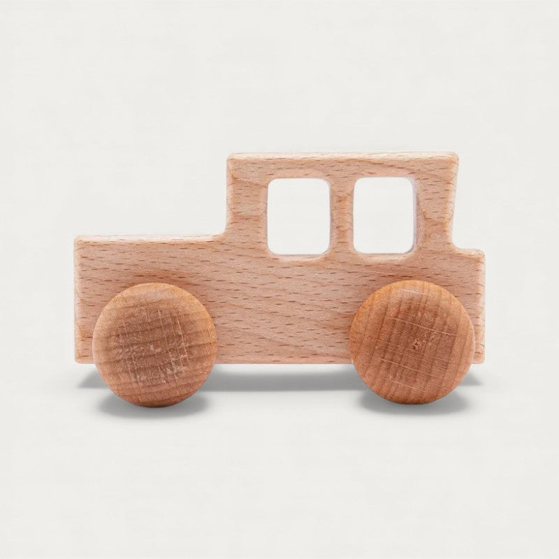 Montessori toy with wheels