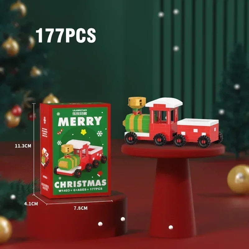Montessori Christmas figures