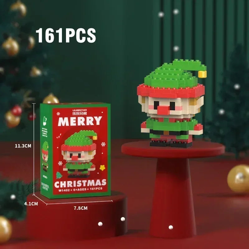 Montessori Christmas figures