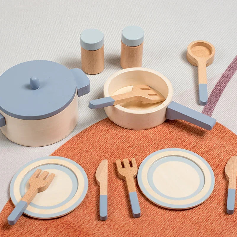 Montessori miniature kitchen set