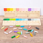 Montessori color recognition game