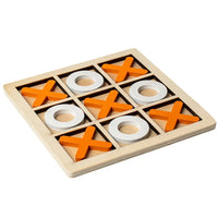 Montessori wooden tic-tac-toe game