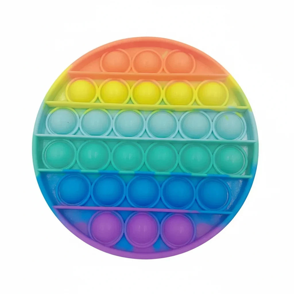 Set of 4 Pop-it silicone toys in Montessori style
