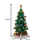 Montessori Christmas building blocks