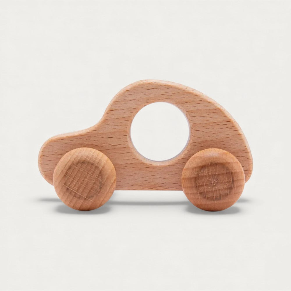 Montessori toy with wheels