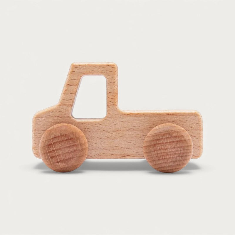Montessori toy with wheels