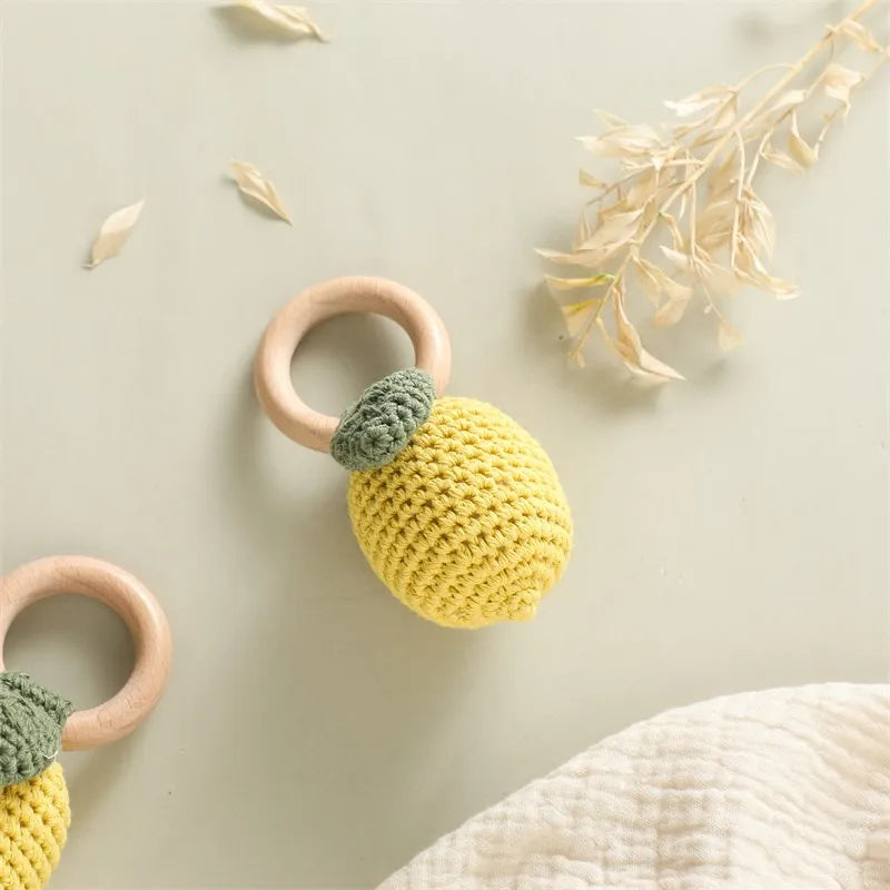 Montessori rattle for babies