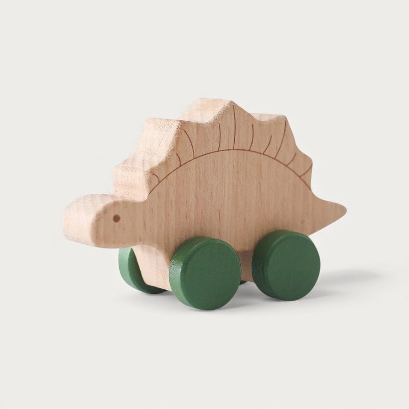 Montessori toy with wheels