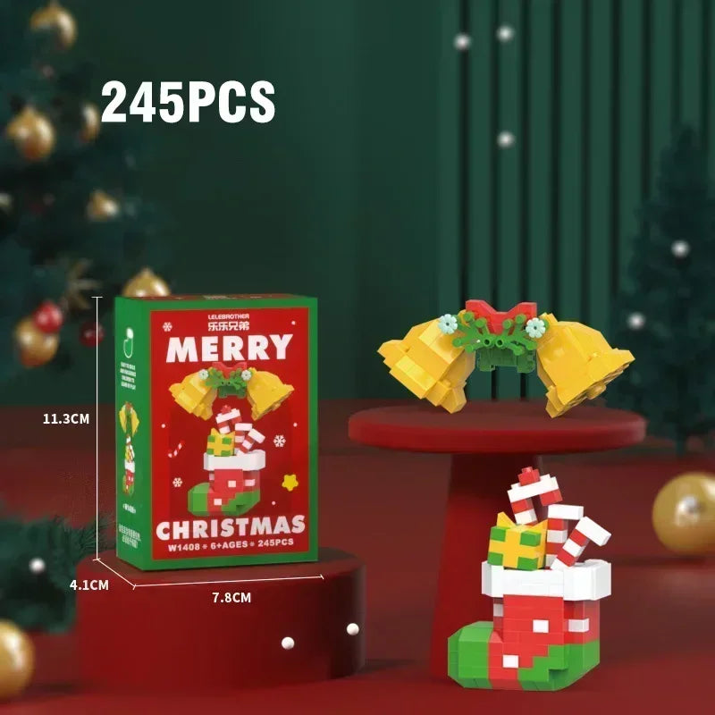 Montessori Christmas figures