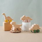 Montessori toy with wheels