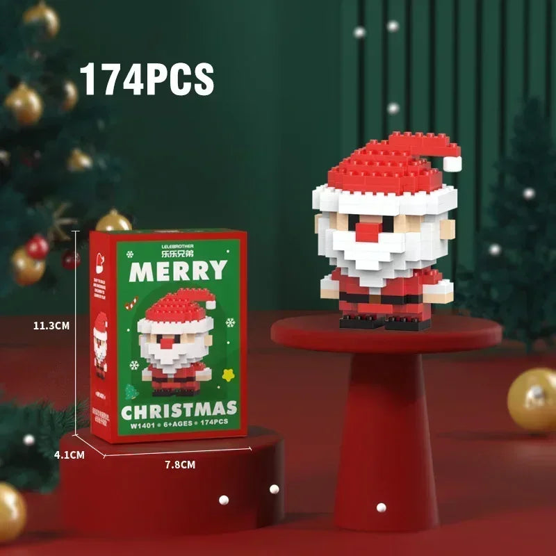 Montessori Christmas figures