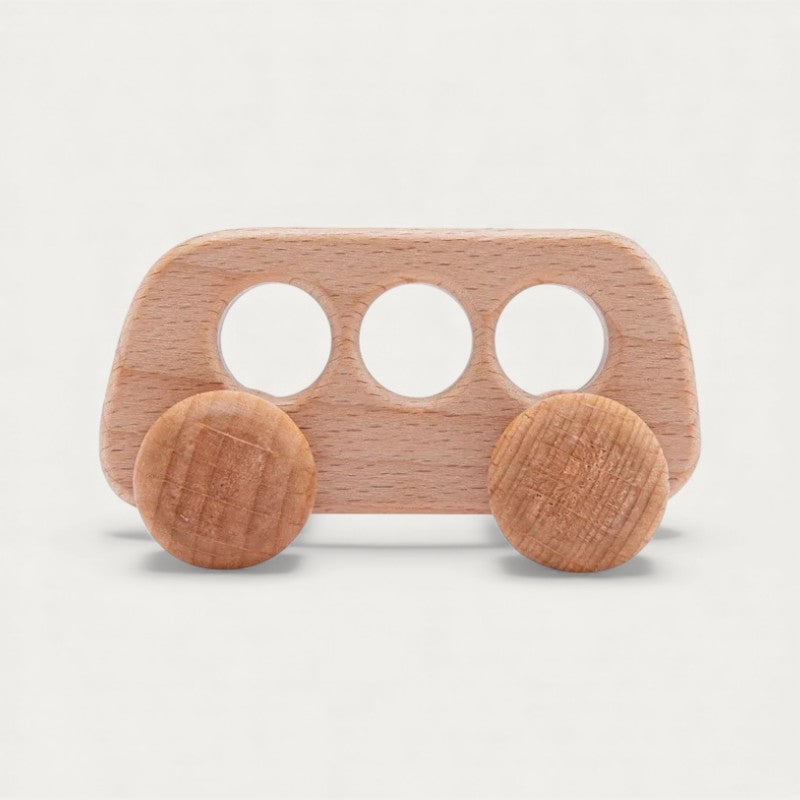 Montessori toy with wheels