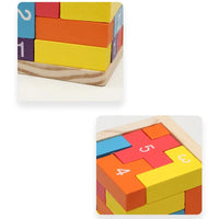 Montessori 3D cube puzzle