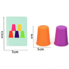 Montessori cup sorting game