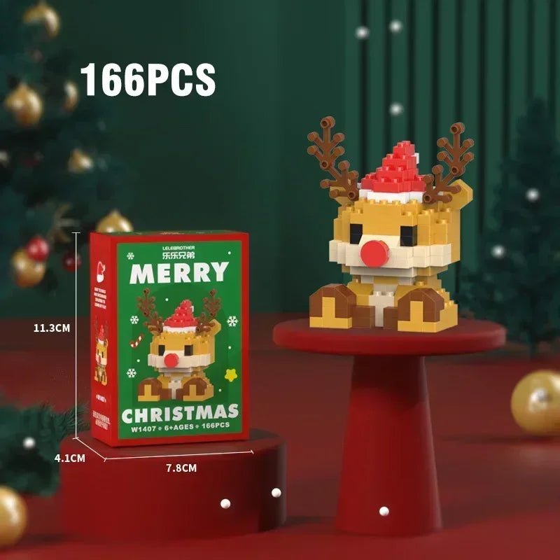 Montessori Christmas figures