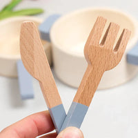 Montessori miniature kitchen set