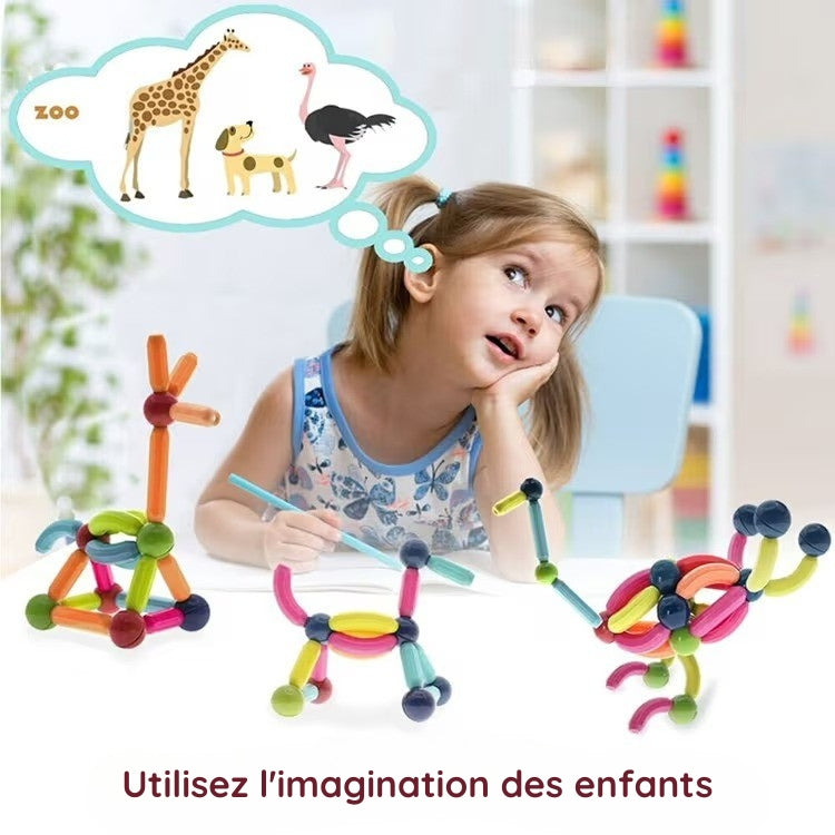 Montessori magnetic game