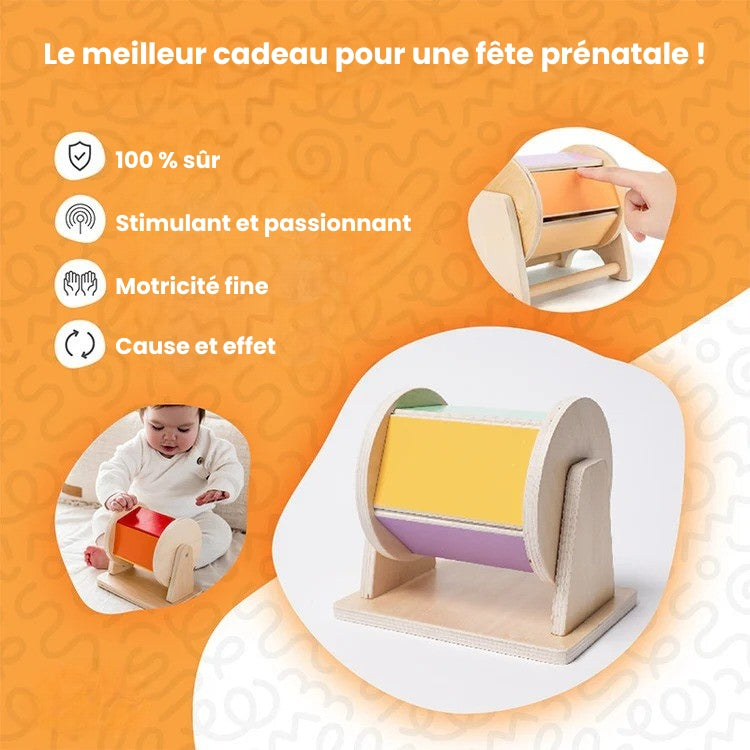 Montessori rotating drum