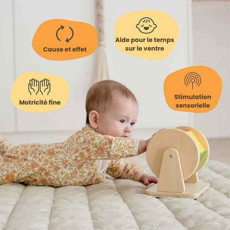 Montessori rotating drum